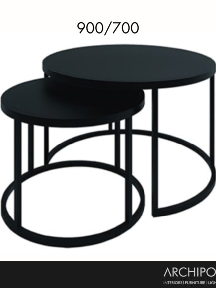 Circular Metal Nesting Tables 900/700