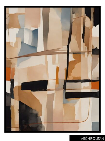 Framed Canvas Print - Abstract Madness