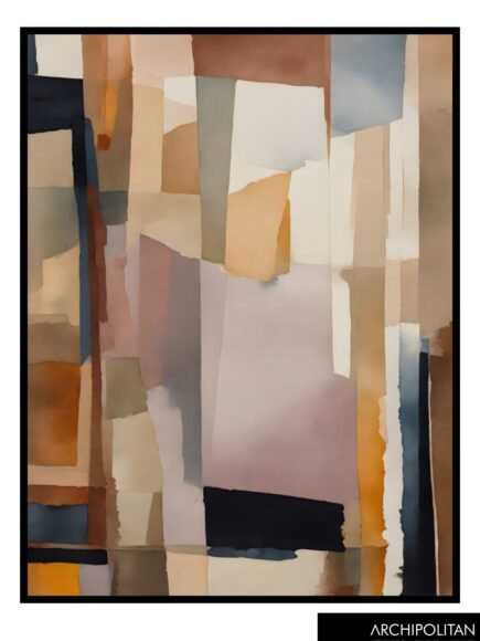 Framed Canvas Print - Abstract Madness 2