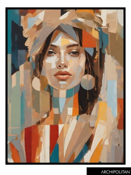 Framed Canvas Prints - Acrylic Muse 2