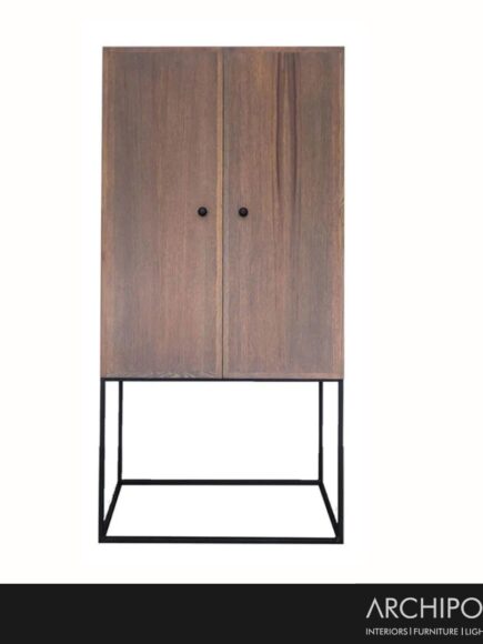 DNA33 Filing/ Drinks Cabinet with Oak