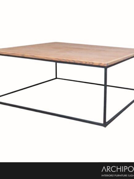 DNA02 32 Square Coffee Table with Oak Top