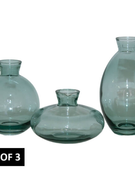 Bud Vase Green Set/3