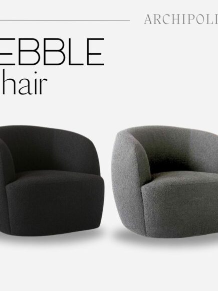Boucle Pebble Chair