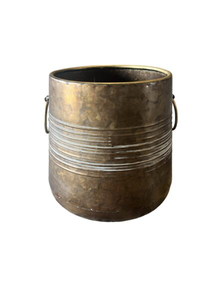 Metal Handled Pot 18cm