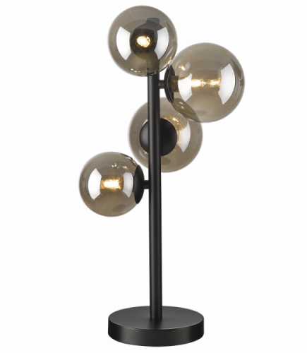 TL600 Matt Black Table Lamp